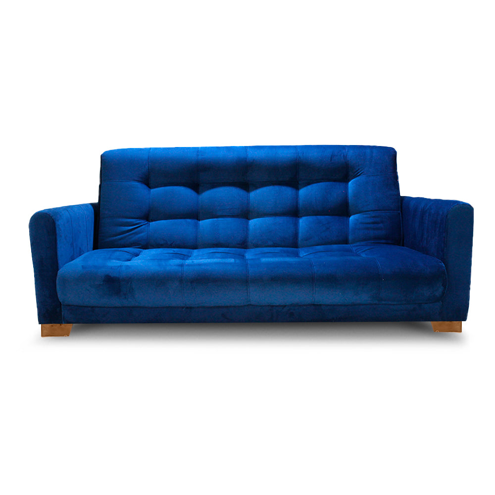 SofáCama key 3 Posiciones Tercio pelo Azul