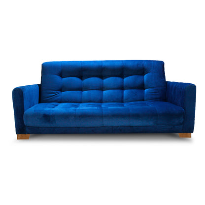 SofáCama key 3 Posiciones Tercio pelo Azul