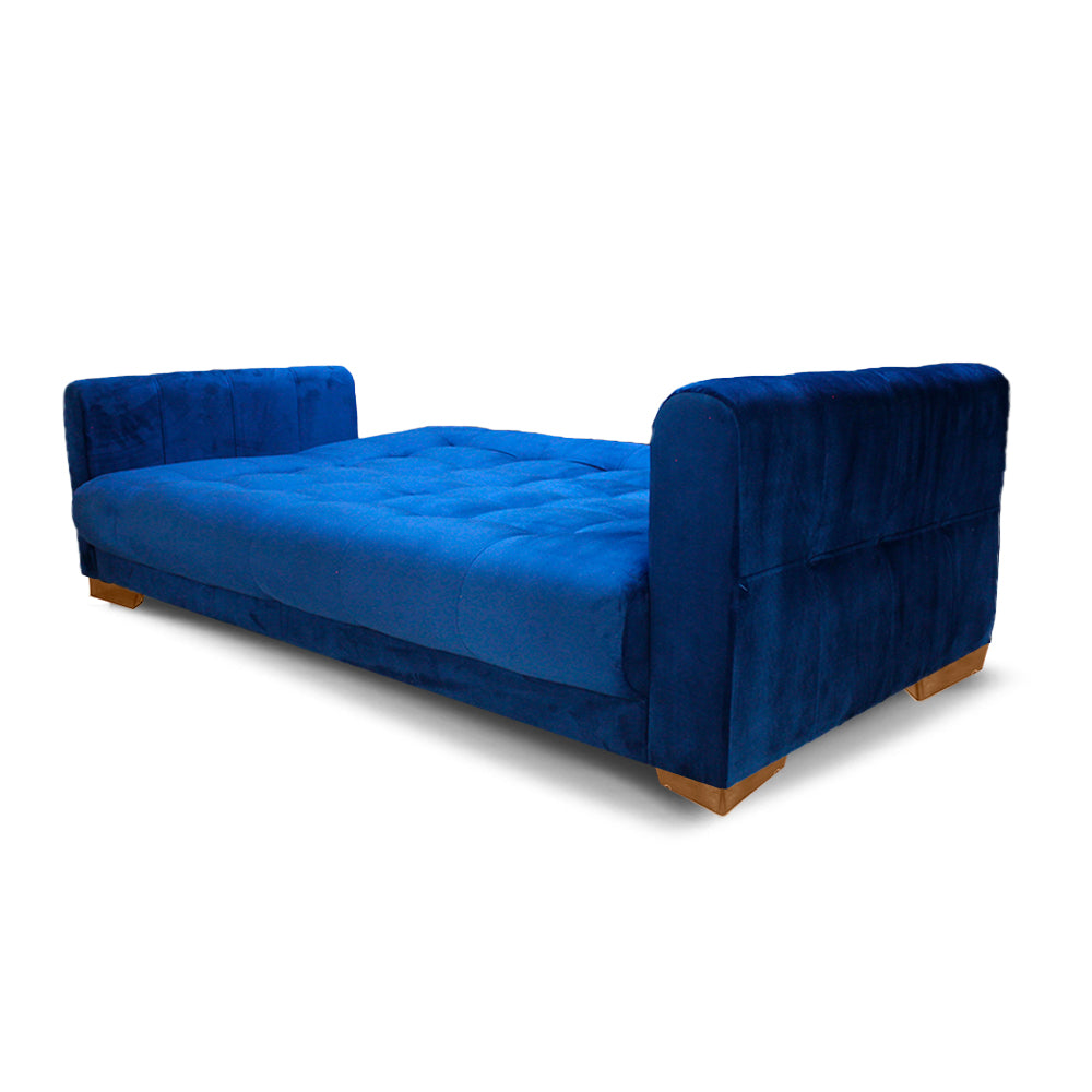 SofáCama key 3 Posiciones Tercio pelo Azul