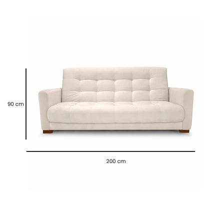 SofáCama key 3 Posiciones Tercio pelo Beige