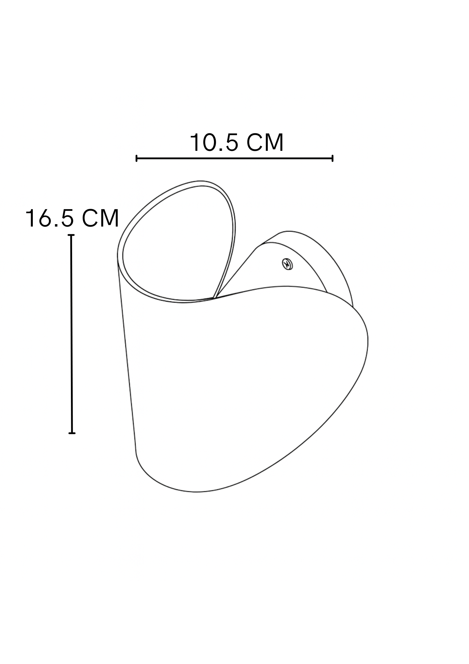 Aplique De Pared Snow Blanco