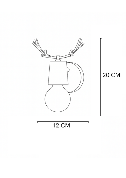 Aplique De Pared Wood