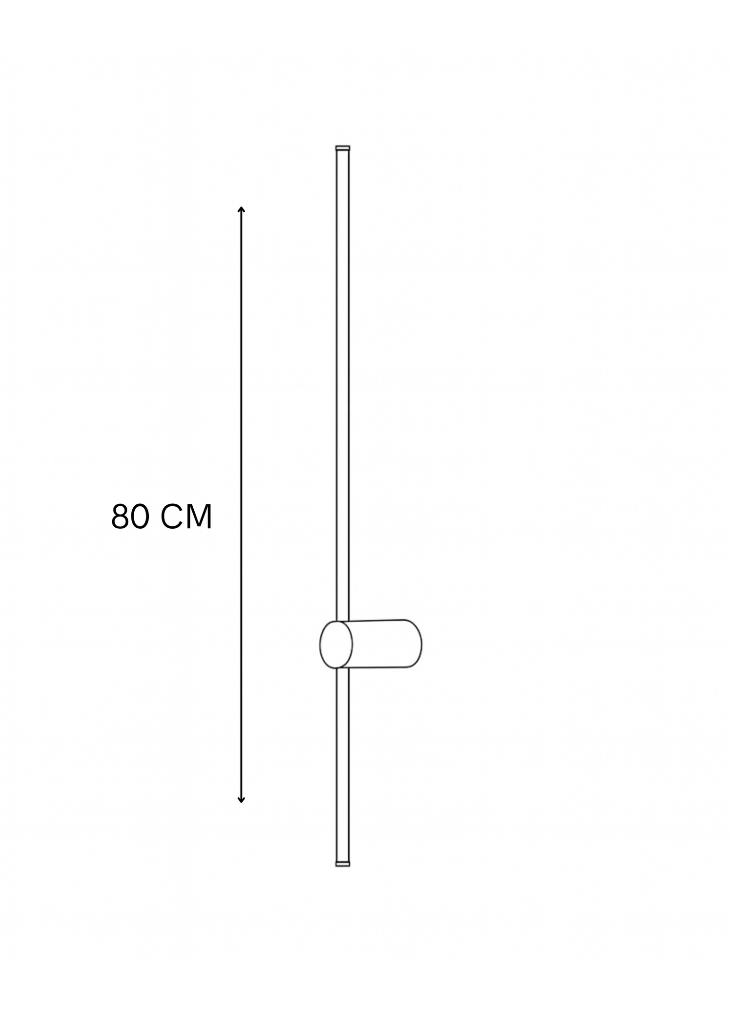 Aplique de pared Leniha Negra
