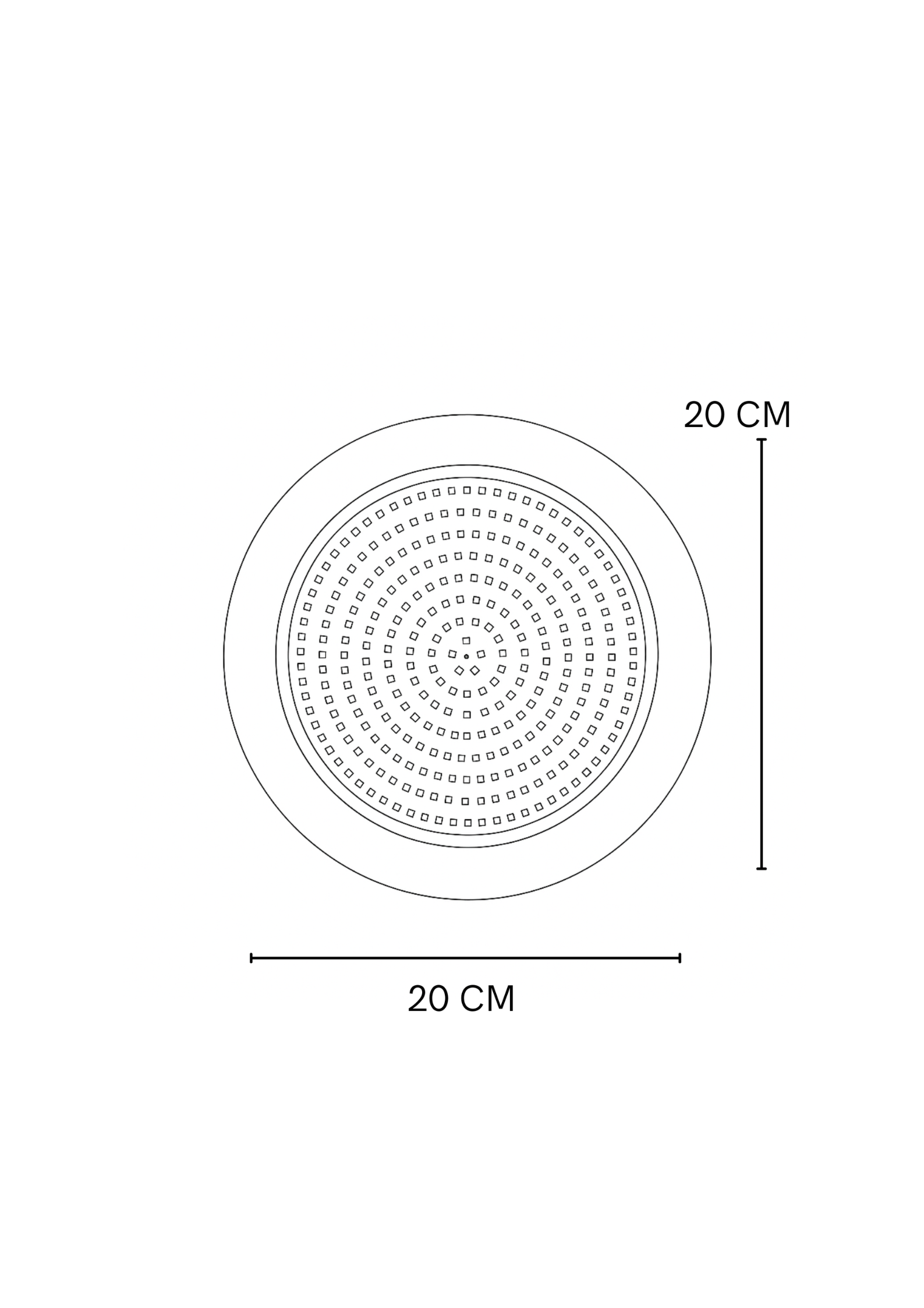 Bala de incrustar de piscina