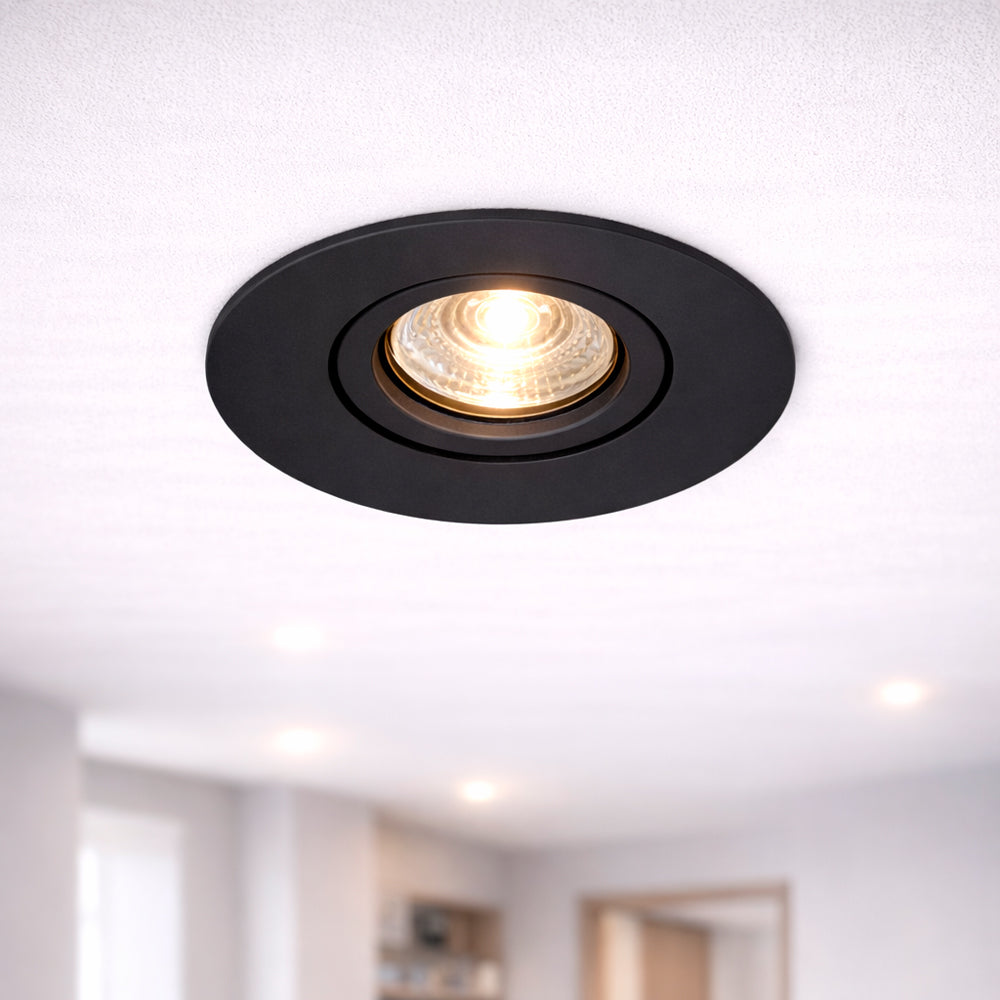 Ojo de buey circular Otta Negro