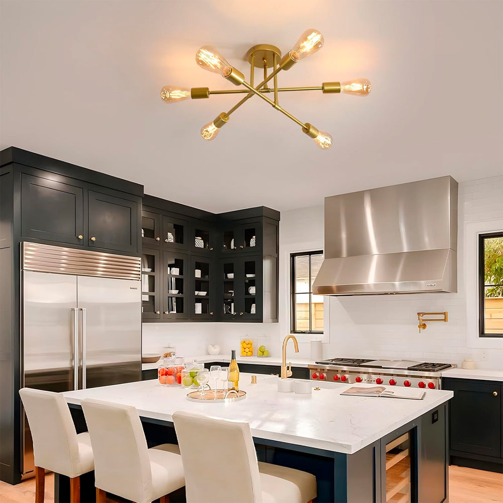 ATOMO PLANO DORADO