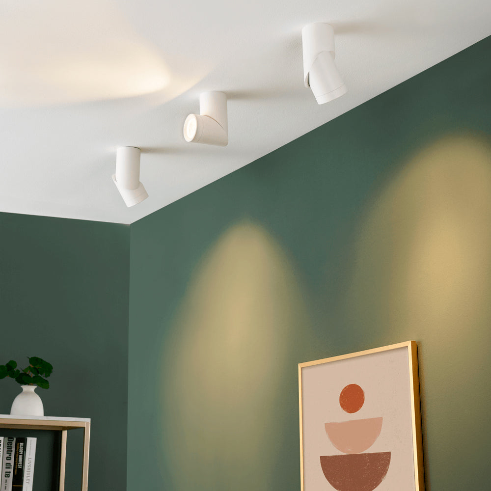 Lámpara Spot De sobreponer Blanco