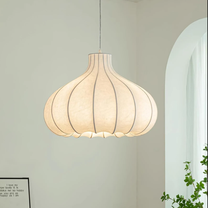 LAMPARA LUSTRE SEDA FRIA