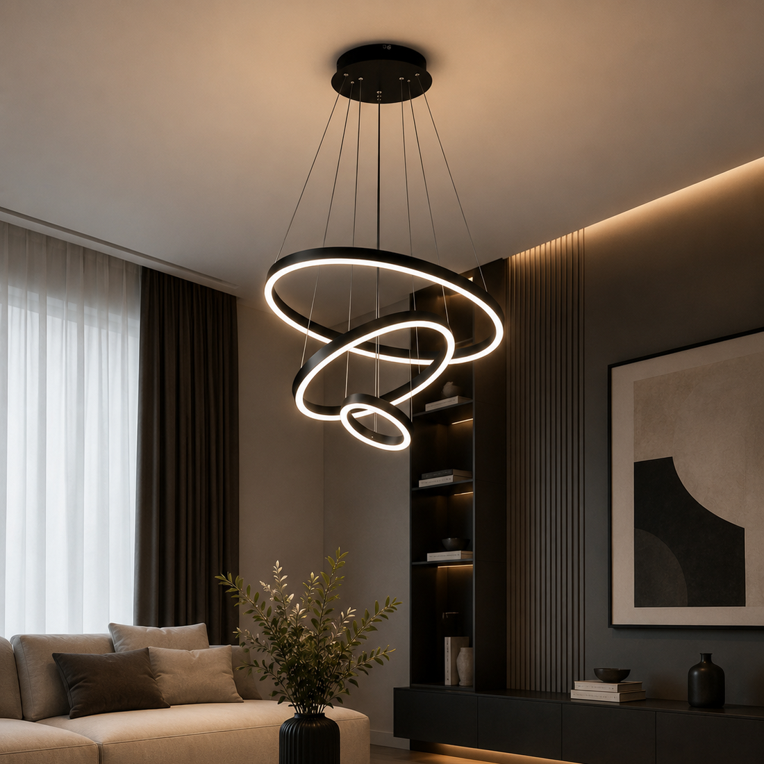 LAMPARA PLANET 3 AROS