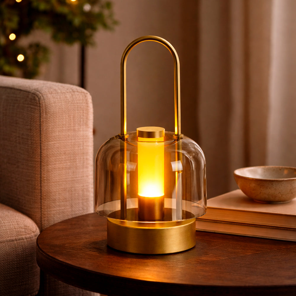 Lámpara de Mesa Dux Dorada