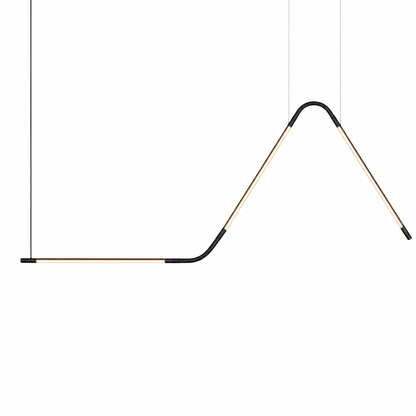 LAMPARA TUBULAR TRIANGULAR