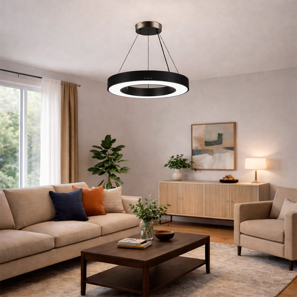 Lámpara De Techo Circum I Negra