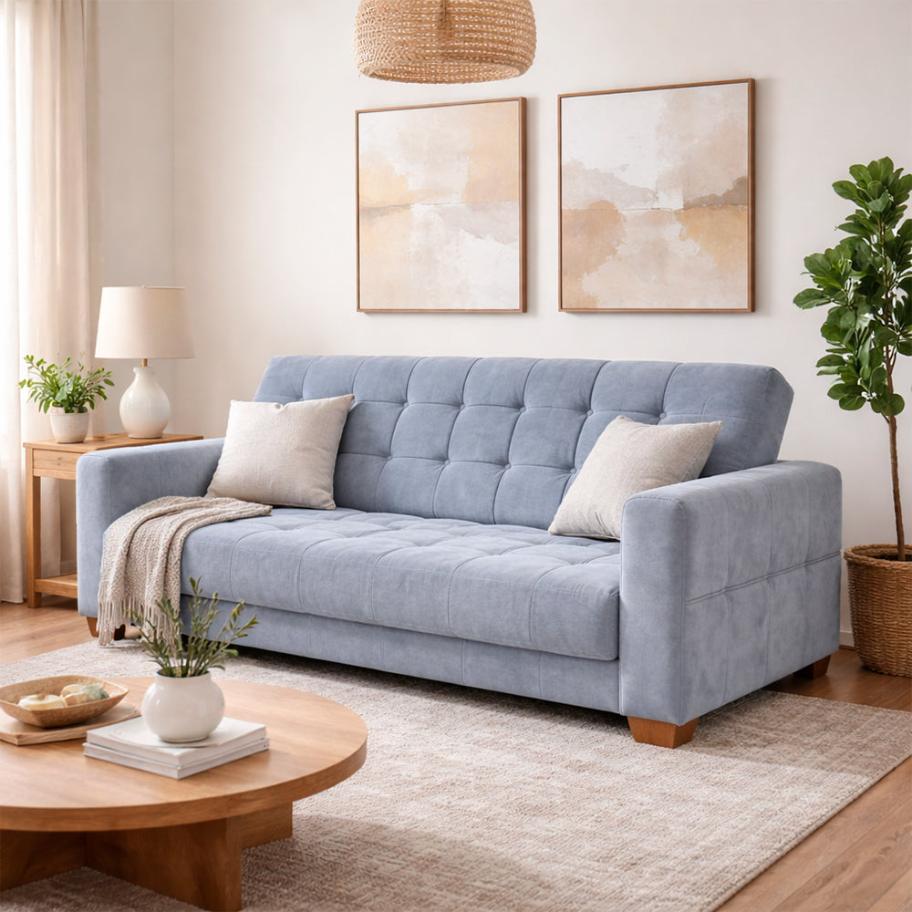 SofáCama key 3 Posiciones Tercio pelo Gris