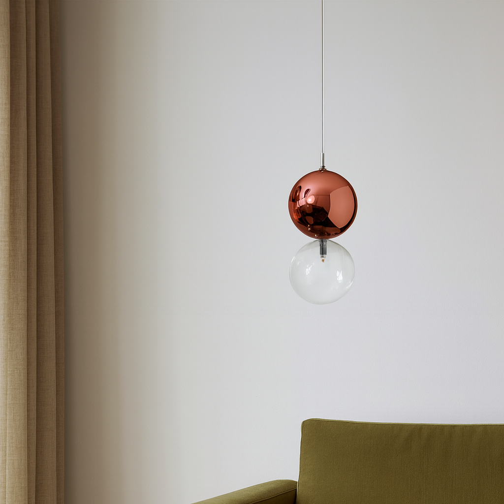 Lampara de techo Naurva Rosa