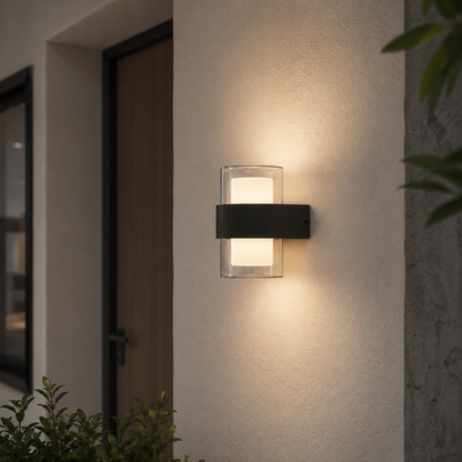 APLIQUE DE EXTERIOR TERM negro