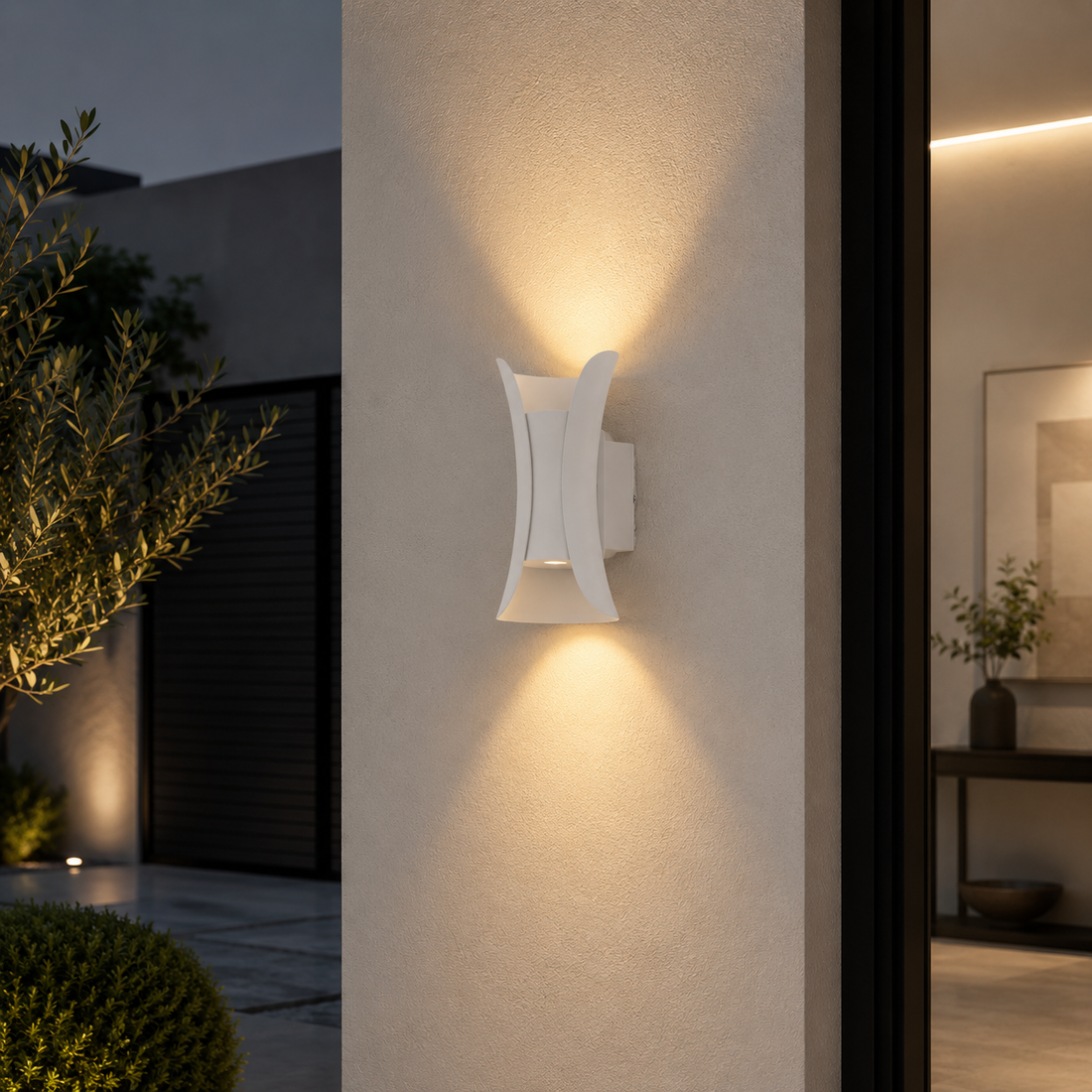APLIQUE  DE PARED SOLSTICIO BLANCO