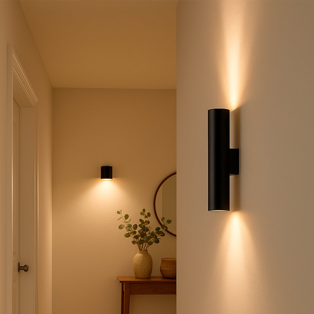 Aplique de Pared Bazu negro