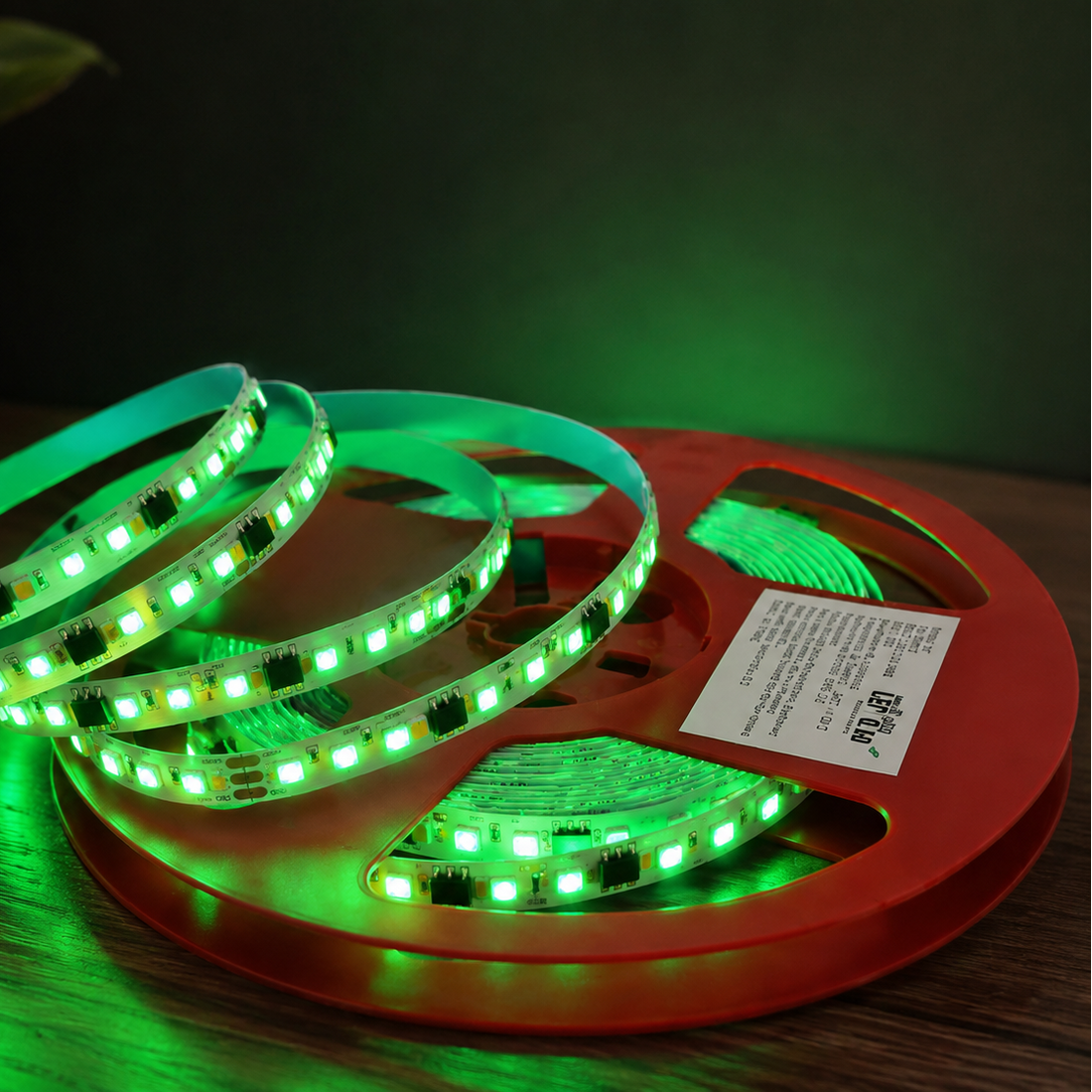 Cinta led Luz verde