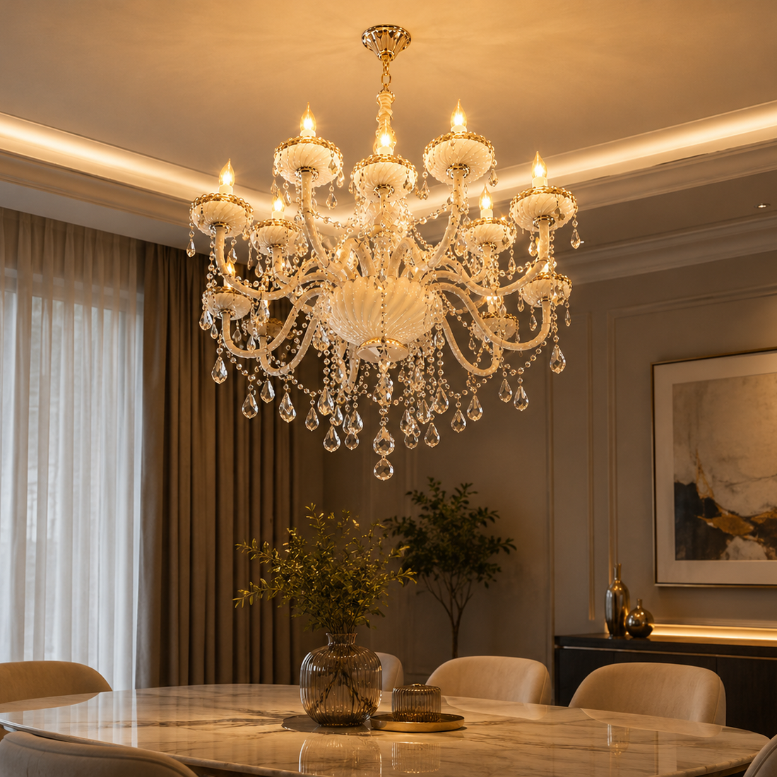 CHANDELIER LED mar tere