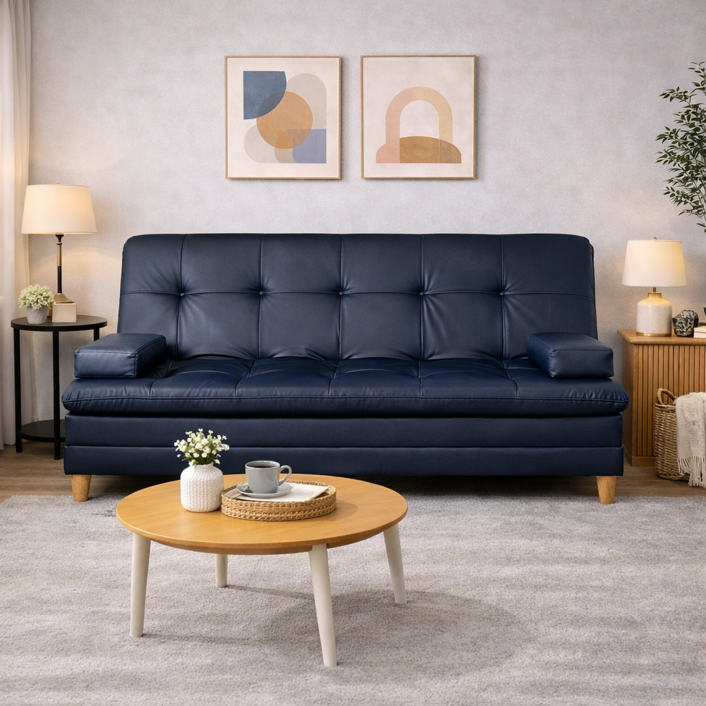 SofáCama Tous 3 Posiciones Antirasguño Azul Noche