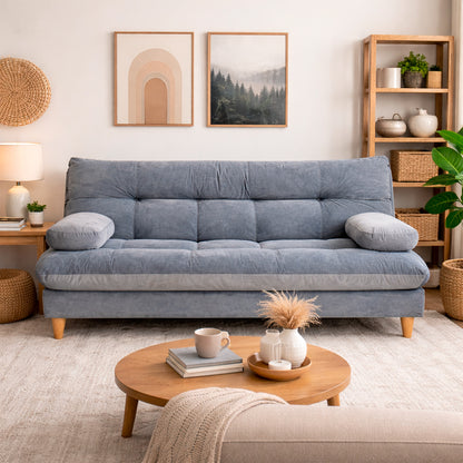 SofáCama Nube 3 Posiciones Tercio pelo Gris