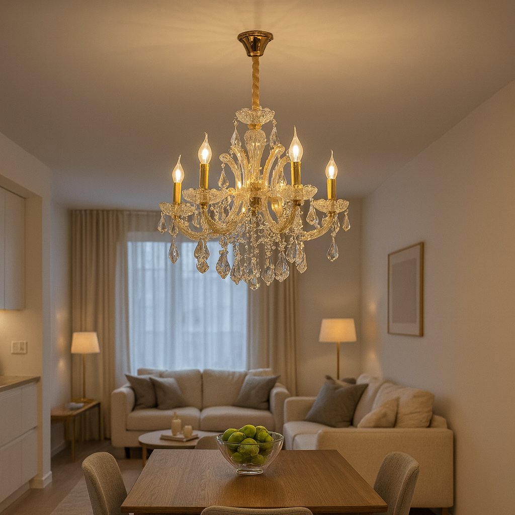 Lámpara De Techo Chandelier Elena I