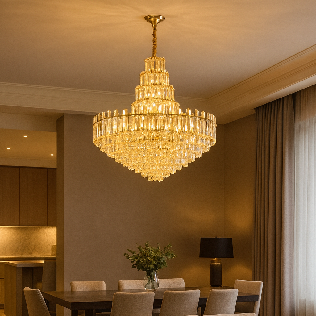 Lámpara De Techo Chandelier CROWN