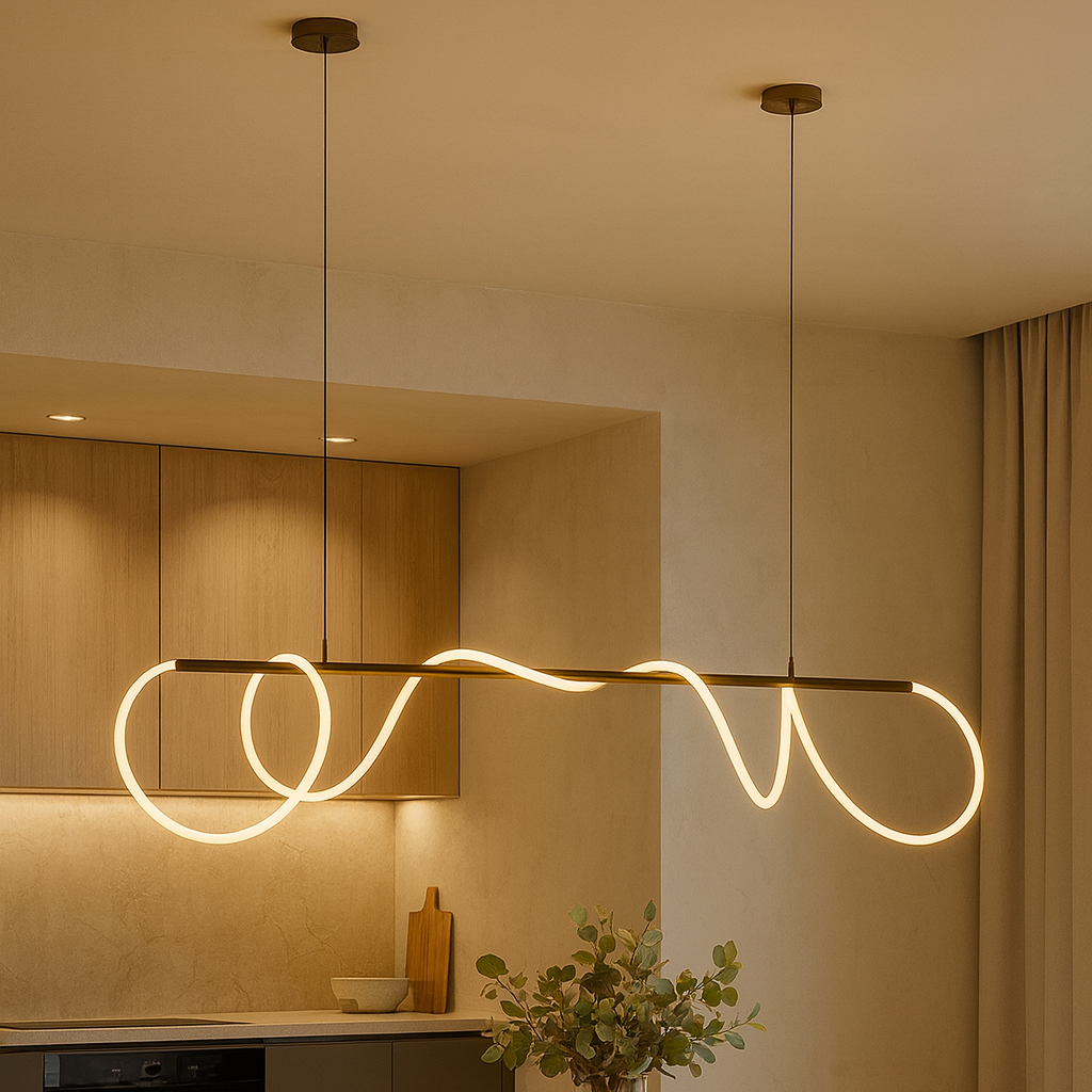 Lámpara De Techo Flexo Negro