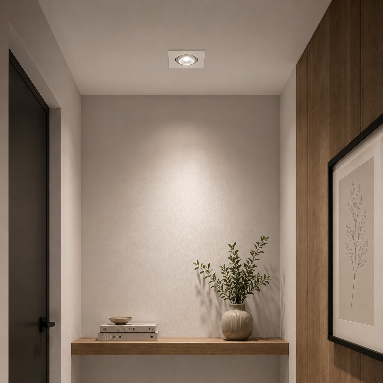 Bala led 5w 6500K blanca cuadrada