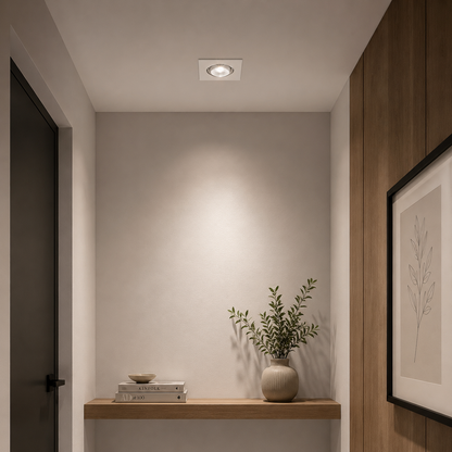 Bala led 5w 6500K blanca cuadrada