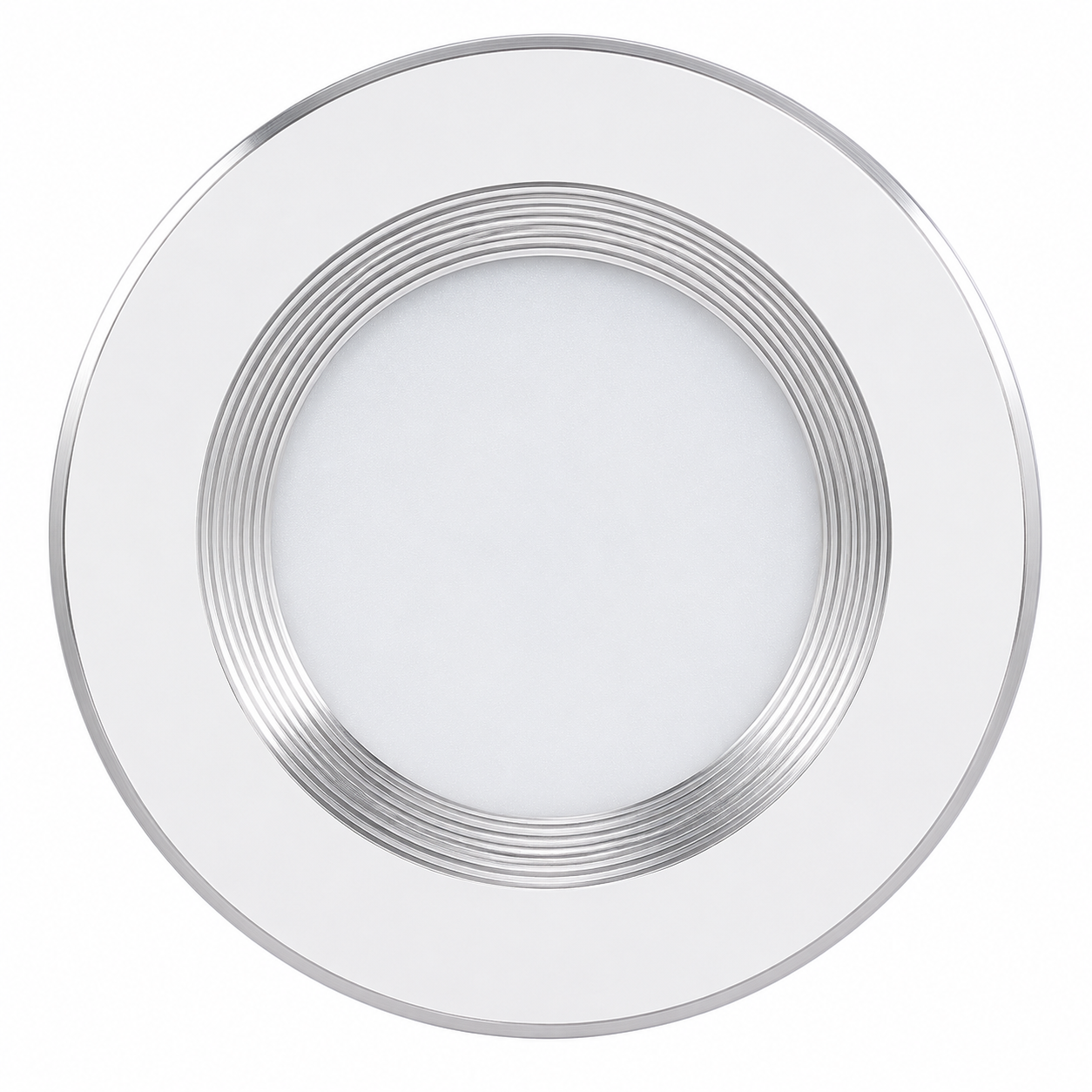 Bala led 6w 6500K PLATEADA redonda