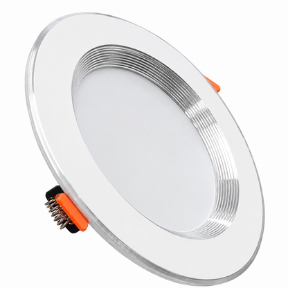 Bala led 6w 6500K PLATEADA redonda