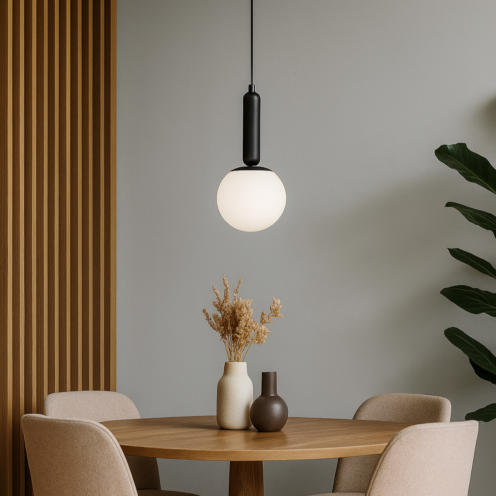 Lámpara Aplique de Pared Olivo/techo Negra