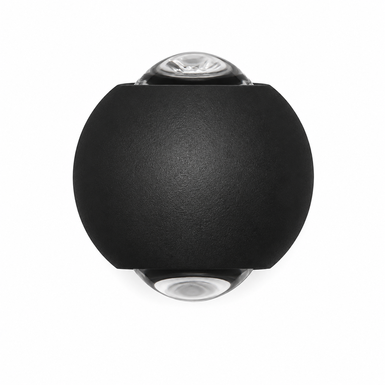 mini aplique de exterior sobreponer esférico