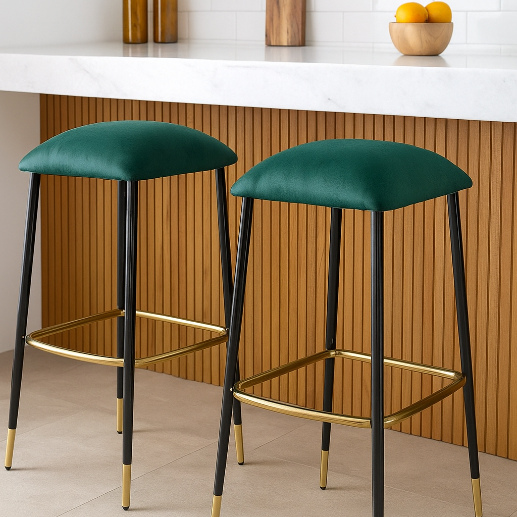 Silla Para Barra de Hierro Oliva Verde