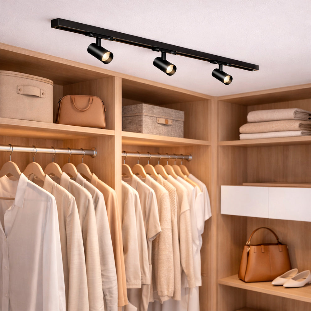 SPOT CCT MAGNÉTICO 3 TONOS CON SWITH NEGRO I