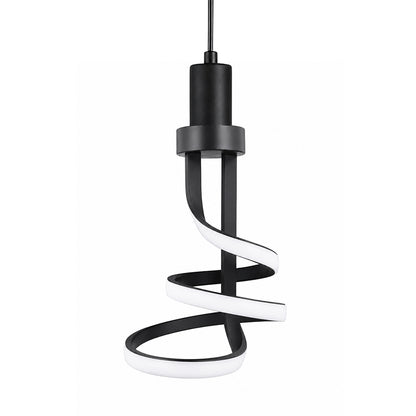 LAMPARA COLGANTE DE CINTA ESPIRAL