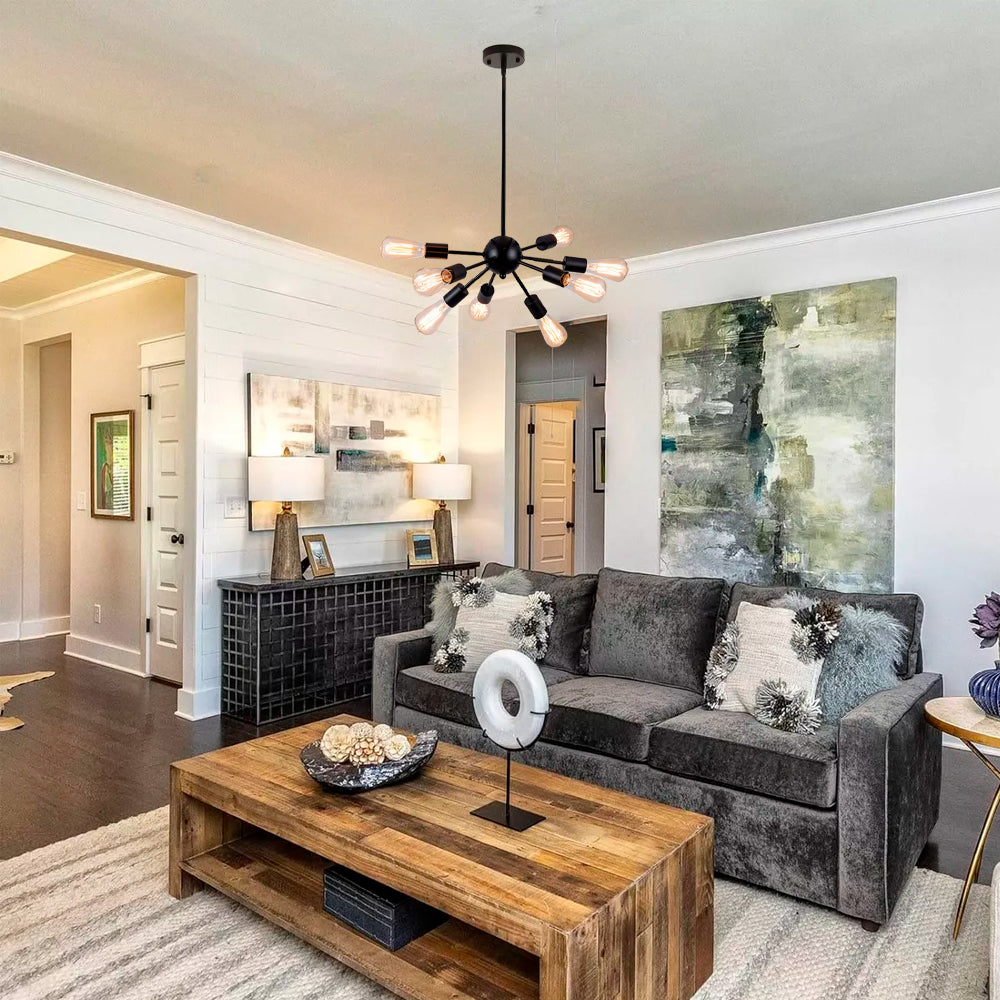 lámpara Atomo 8 luces