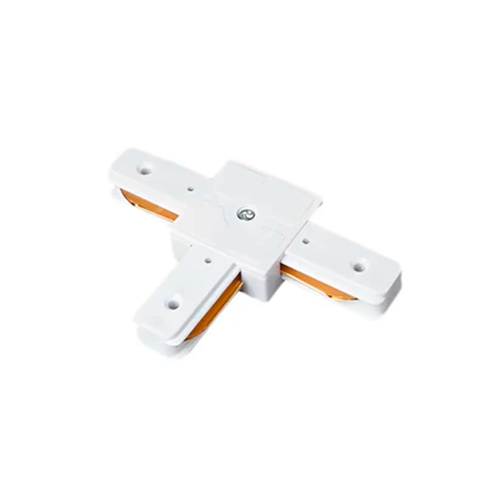 UNION PARA RIEL EN T COLOR BLANCO