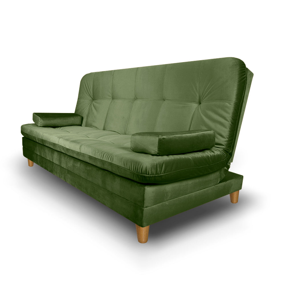 SofáCama Tous 3 Posiciones Tercio pelo Verde