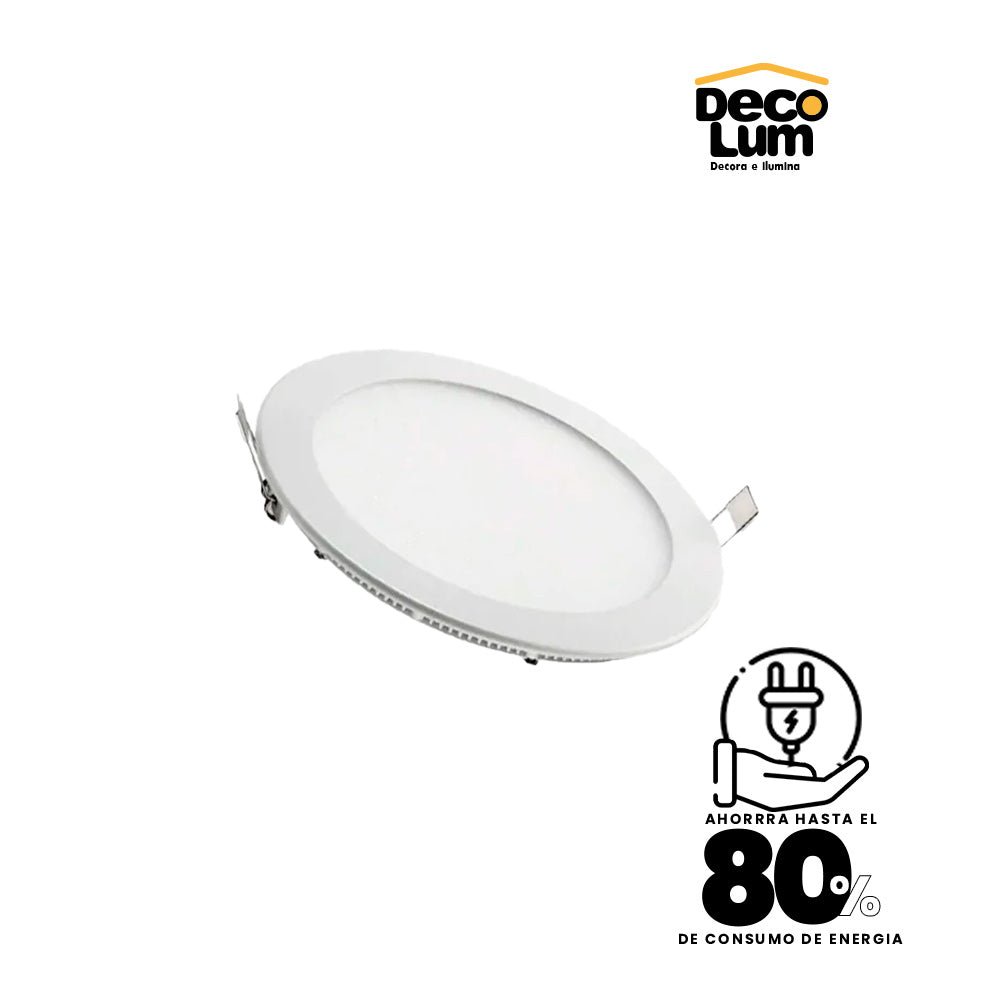 Panel Led circular de 6w
