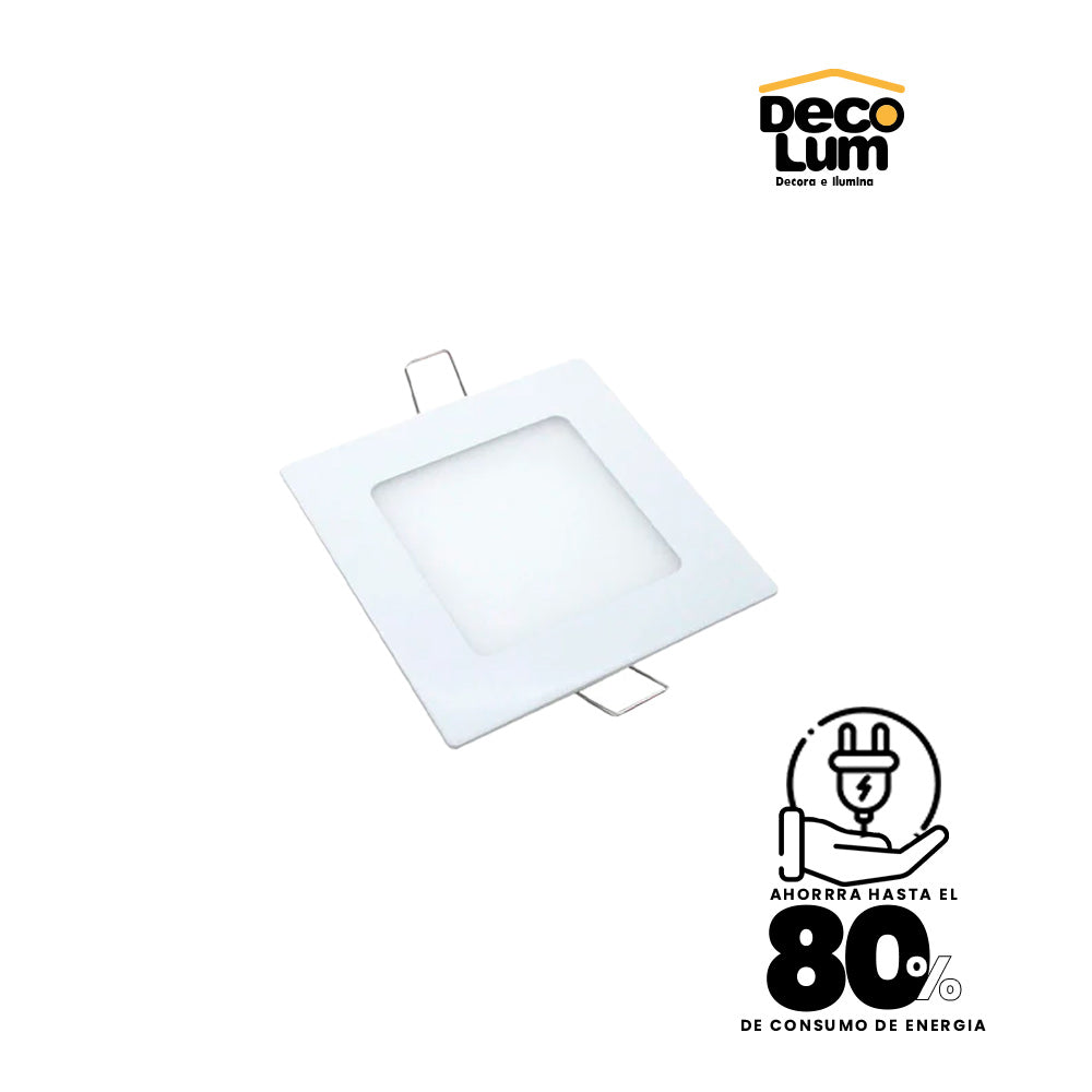Panel Led cuadrado de 3w