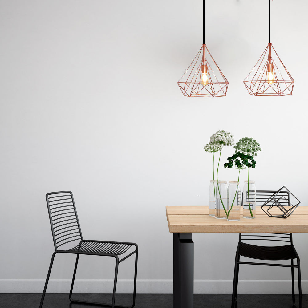 La lámpara Burgos Cobre