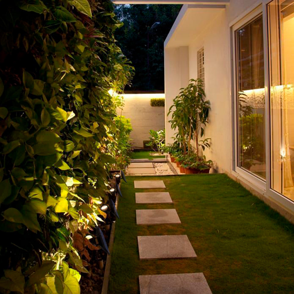 Estaca solar para jardín