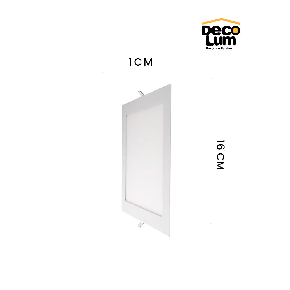 Panel Led cuadrado de 12w