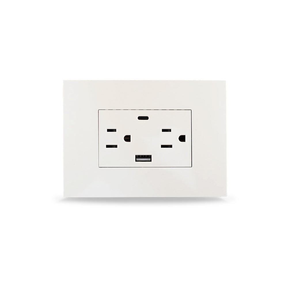 Toma Doble + USB + UCBC