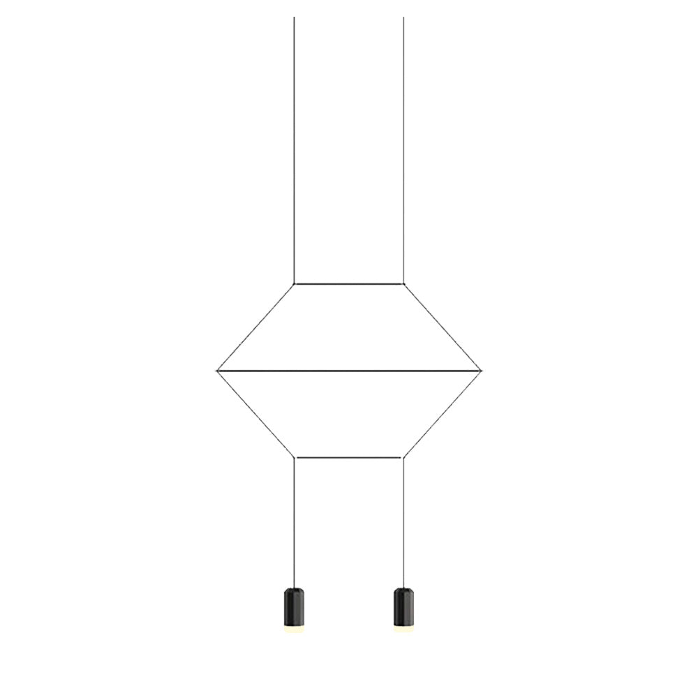 Lampara de techo Hexa
