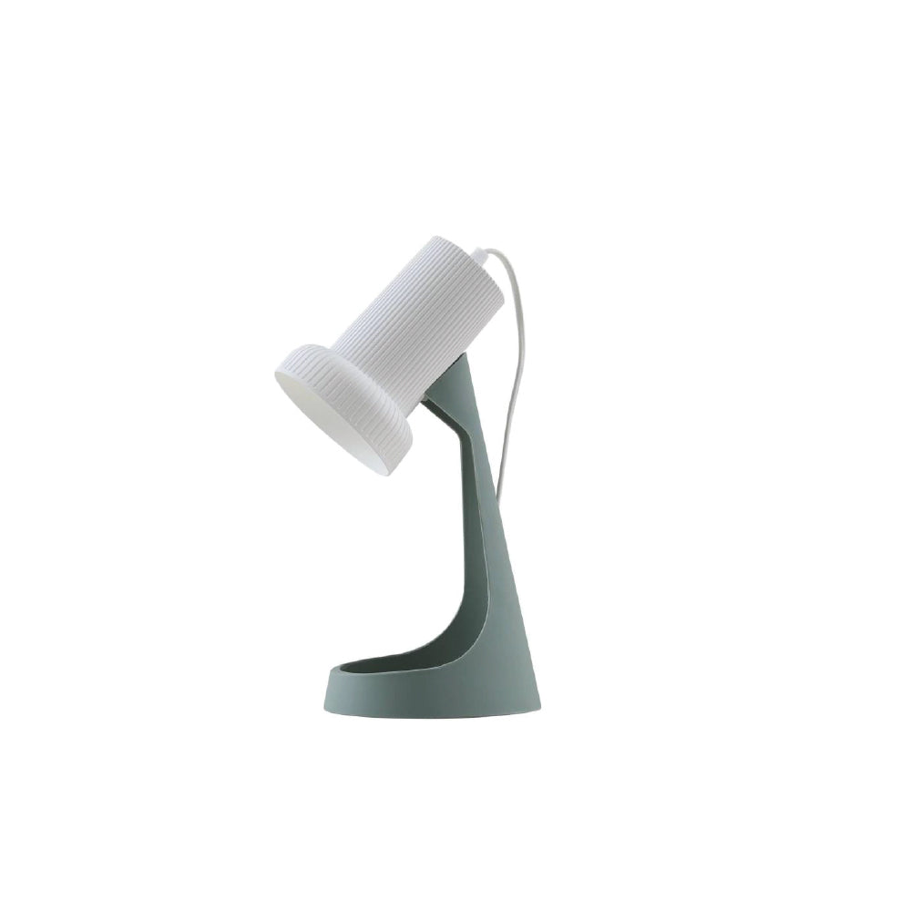 LÁMPARA MESA DIM BLANCO Y VERDE
