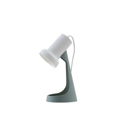 LÁMPARA MESA DIM BLANCO Y VERDE