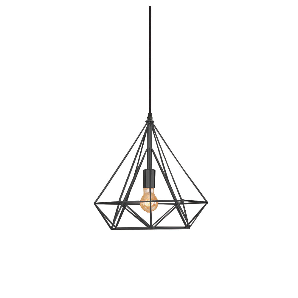 La lámpara Burgos Negro